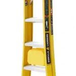 Gorilla Ladders 15 ft. Reach Twin Step Fiberglass Multi-Position Ladder, 375 lbs. Load Capacity Type IAA Duty Rating