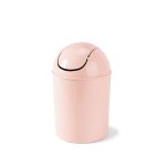 Umbra 1.25-Gallon Mini Waste Can w/Swing-Top Lid - Small Garbage Bin for Compact Spaces Under Tables & Counters, Miniature Trashcan, Removable Lid