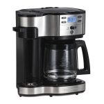 Hamilton Beach 49980a Single Serve Coffee Brewer And Full Pot Coffee - Black/Silver
