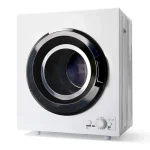 3.5 Cu. ft. Portable Dryer C White Black