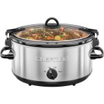 Chefman 6qt Locking Lid Slow Cooker