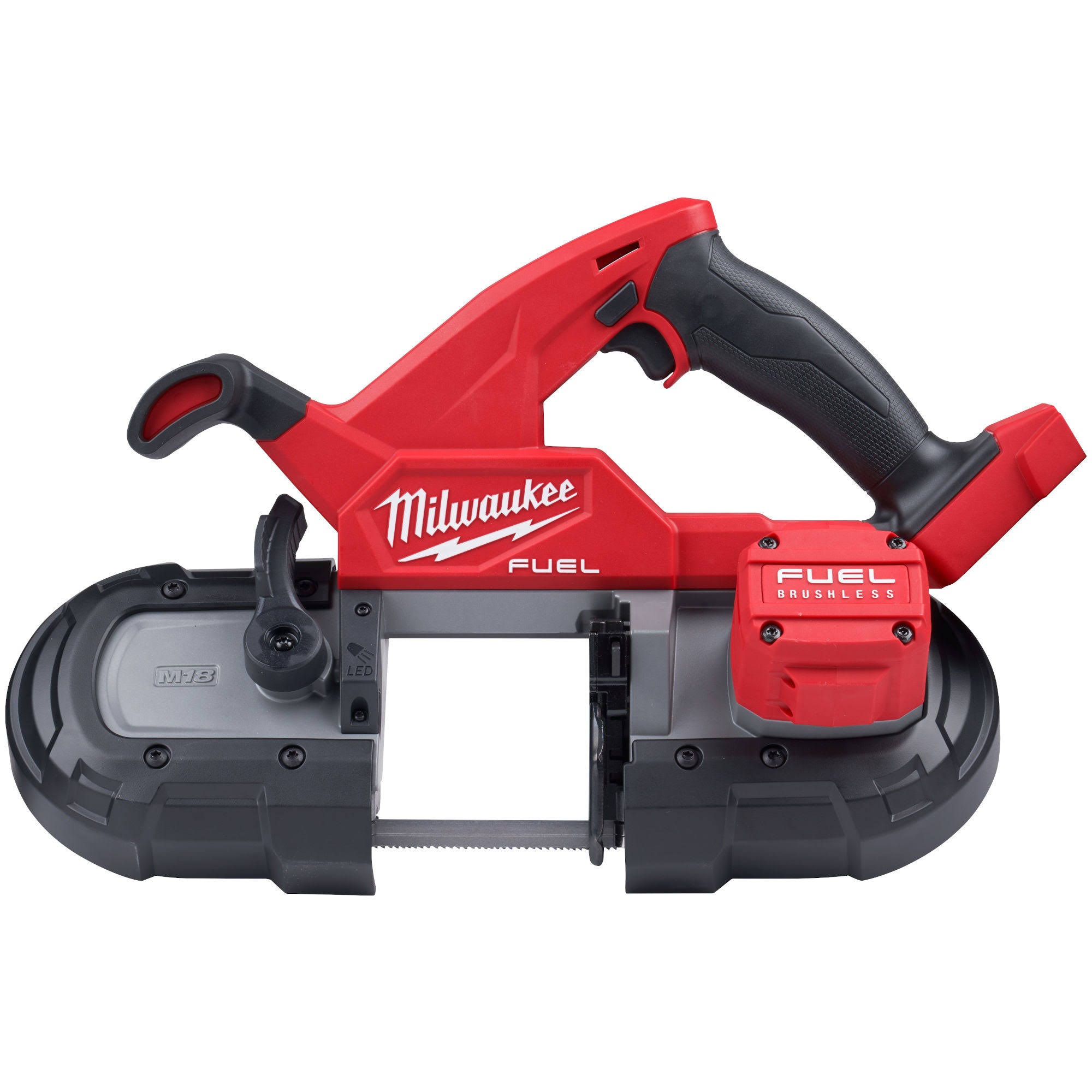 82eb6adc350c5cd7256e62314d5210c3fcda74ce08da67212c43e78968a7c9e7.jpg Milwaukee Tool 2829-20 M18 Fuel Compact Band Saw - Image 1