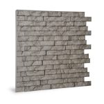 Innovera Decor by Palram Ledge Stone Portland Cement 24-in. x 24-in. Wall Panel (1 Pc)