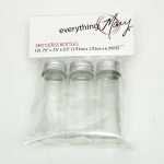 Everything Mary Glass Bottle, 3 Piece, Size: 2.5 x .75 x 2.25 Inches, Multi 13