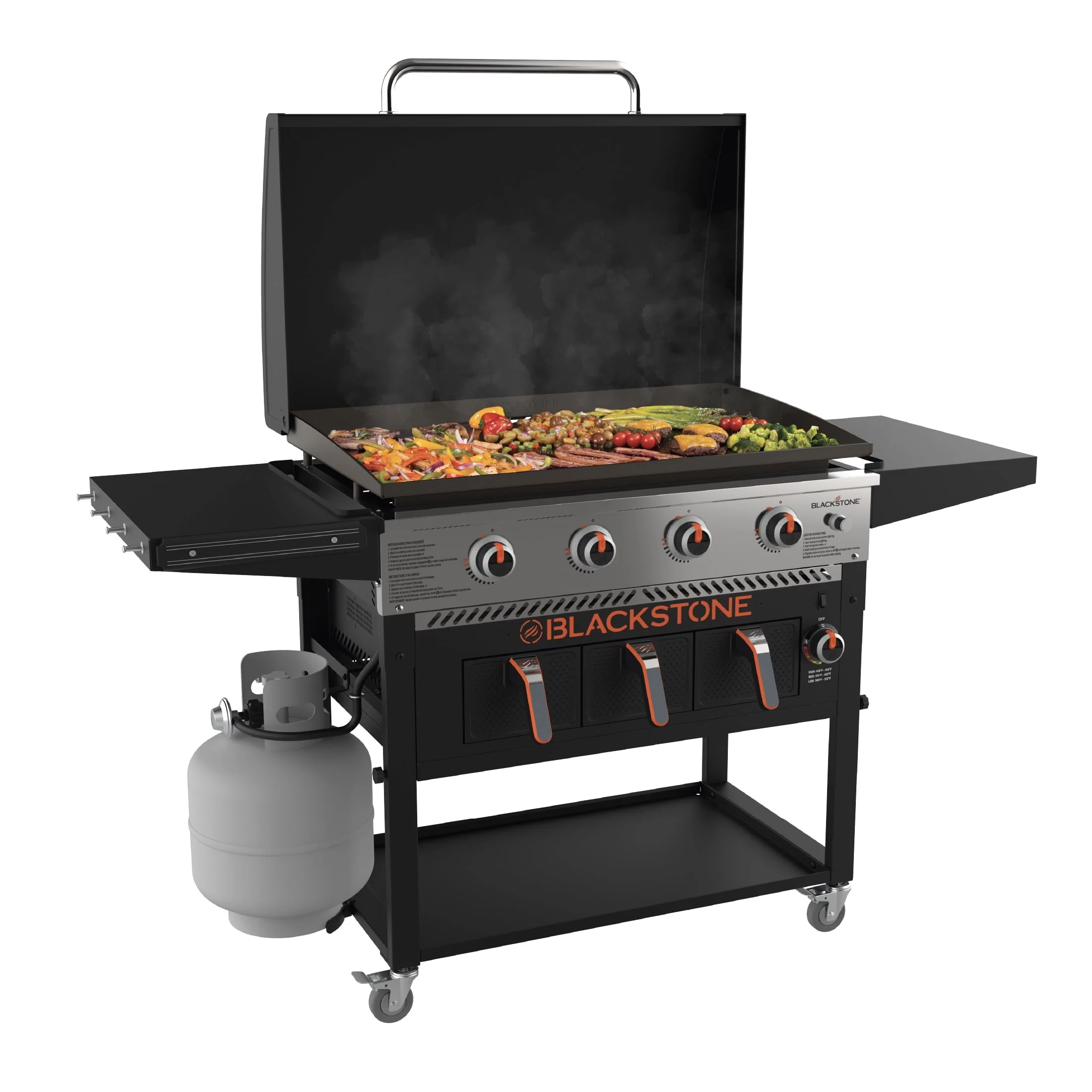 837ebb2f2c9dd8f6bf65f687a49ff1f846238e0435a8725629cfc9cc86827289.webp 4 - Burner 36" Griddle with Air Fryer and Hood - Image 1