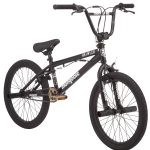 BRAWLER Boys' Freestyle BMX Bike. 20 wheels. Black