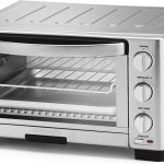 Cuisinart 6-Slice Silver Toaster Oven Broiler TOB-1010