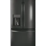 Appliances PFE28KBLTS 36 Inch French Door Refrigerator Black Stainless Steel