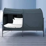 Alvantor Bed Canopy Tents Dream Privacy Space Queen Size Indoor Pop up Breathable Grey