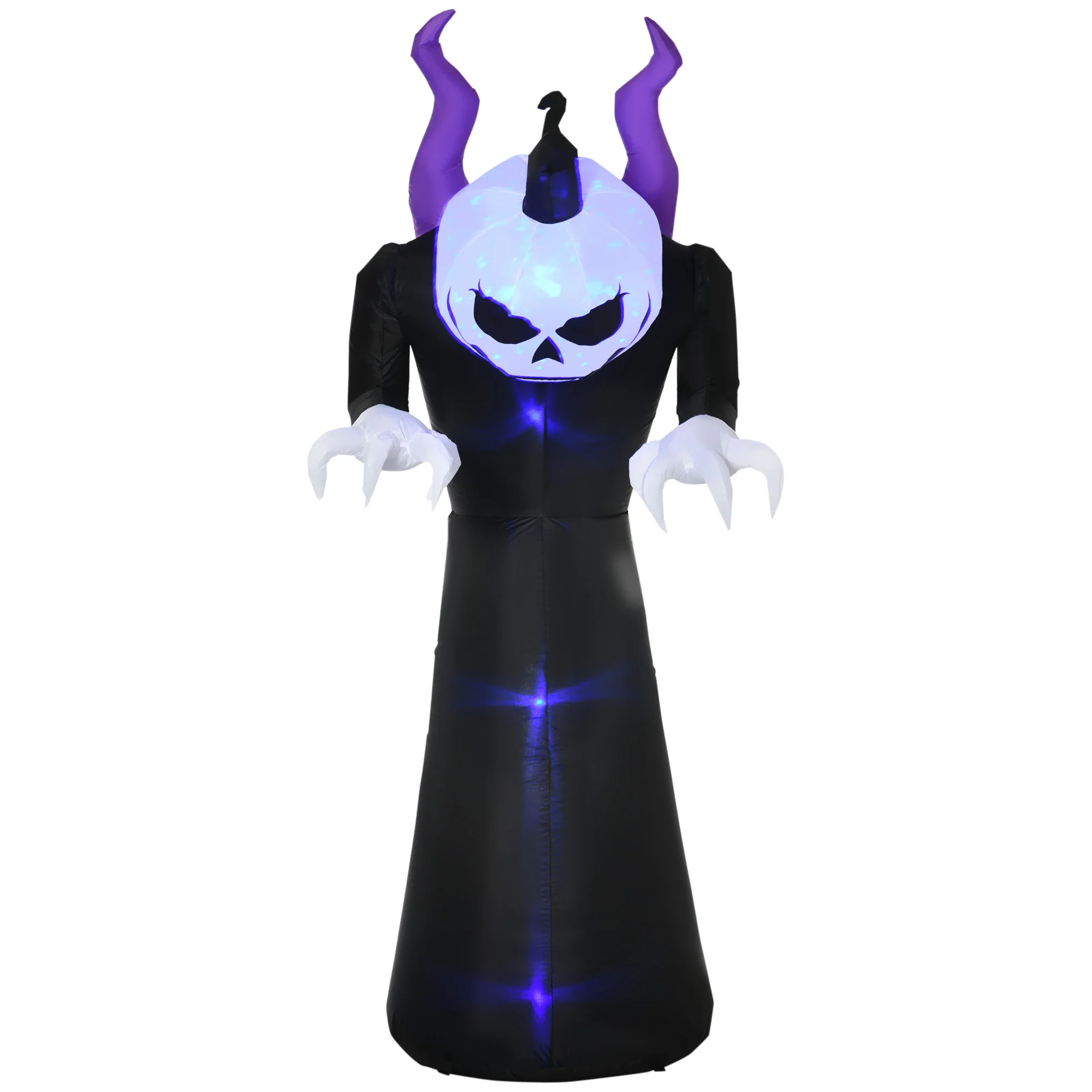 83c78f2b3ae63f2ec409c17f3620dead8541ee01e3f8e476a476d5b5651e917d.webp AECOJOY Halloween Inflatables Outdoor Decorations Pumpkin Reaper Decoration - Image 1