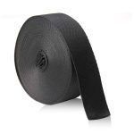 JIAKAI 1 inch Wide 10 Yards Nylon Heavy Duty Webbing Strap,Polypropylene Heavy Straps for Bags, Hammocks, Outdoor Climbing and DIY Making Luggage