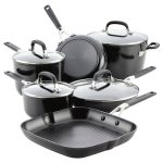 Kitchenaid Cookware Set, Nonstick, Hard-Anodized, Onyx Black
