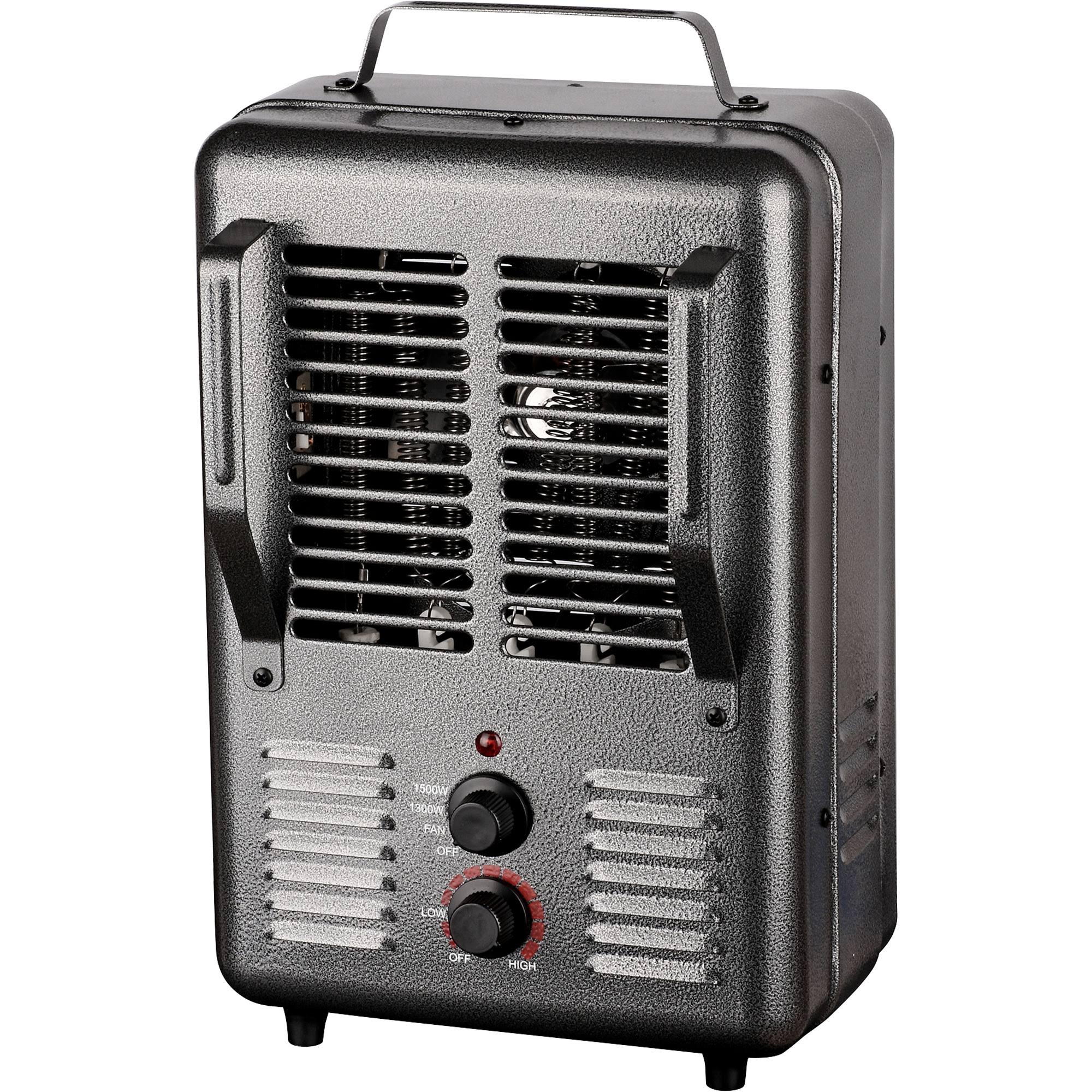 83ee2c7e8992cf033b8d57b397a40b4b28b48cb229e8b74f61f3a96c6f2c4ac5.jpg Lifesmart Deluxe Electric Portable Milkhouse Heater �� 5100 BTU, 120 Volts, Model TFH-201-S - Image 1