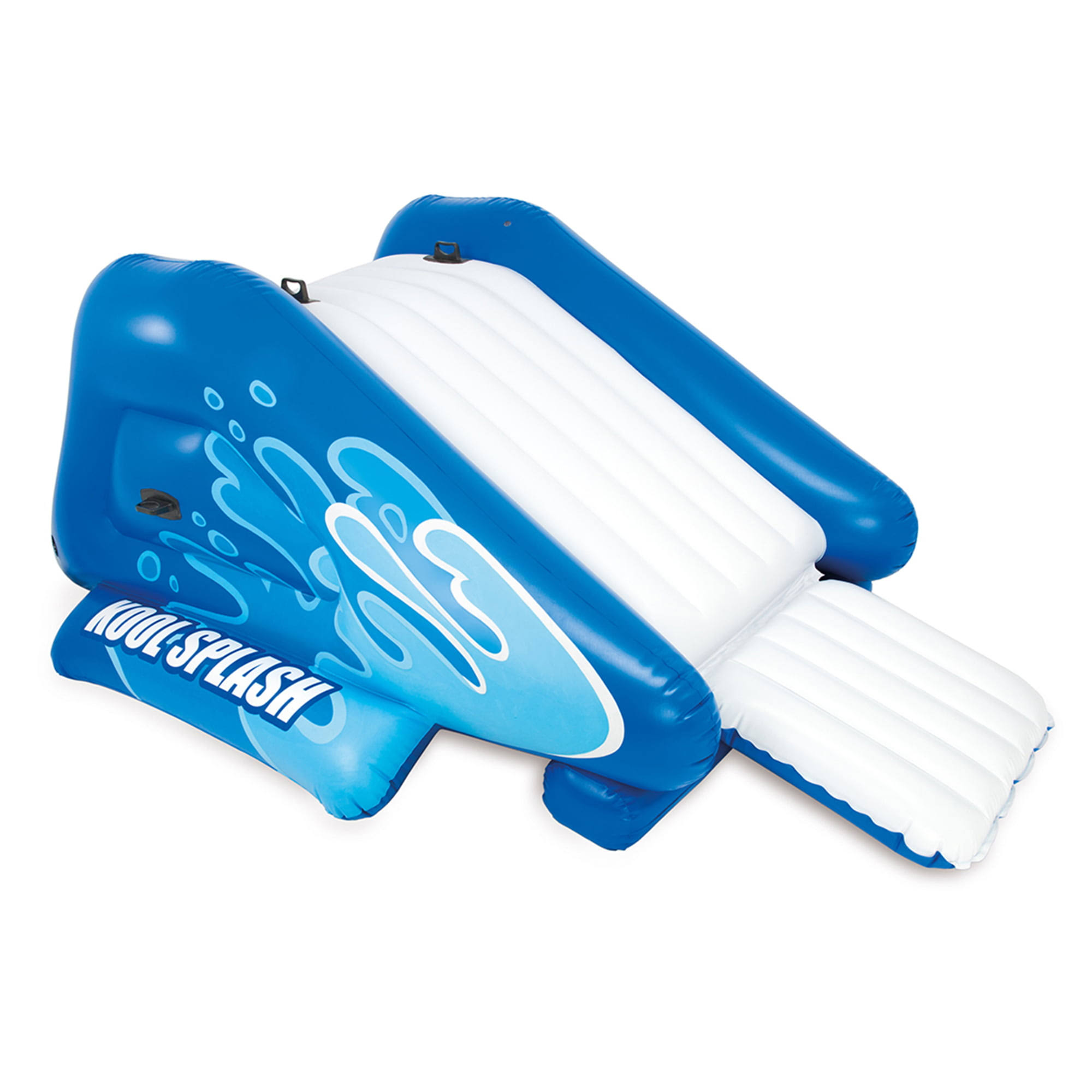 841314352552a81ea0cb857f4c4d46b95ab280e5792a5acb1ad0db980ee593da.jpg Intex Kool Splash Inflatable Play Center Swimming Pool Water Slide Accessory - Blue - Image 1