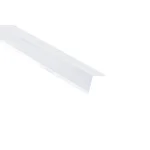 Art's Sheet Metal 26-Gauge 2 in. x 2 in. Nosing Grip (Drip Edge) Flashing - White