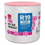 Owens Corning R-19 Faced Fiberglass Roll 15 Wide RF40-Instock