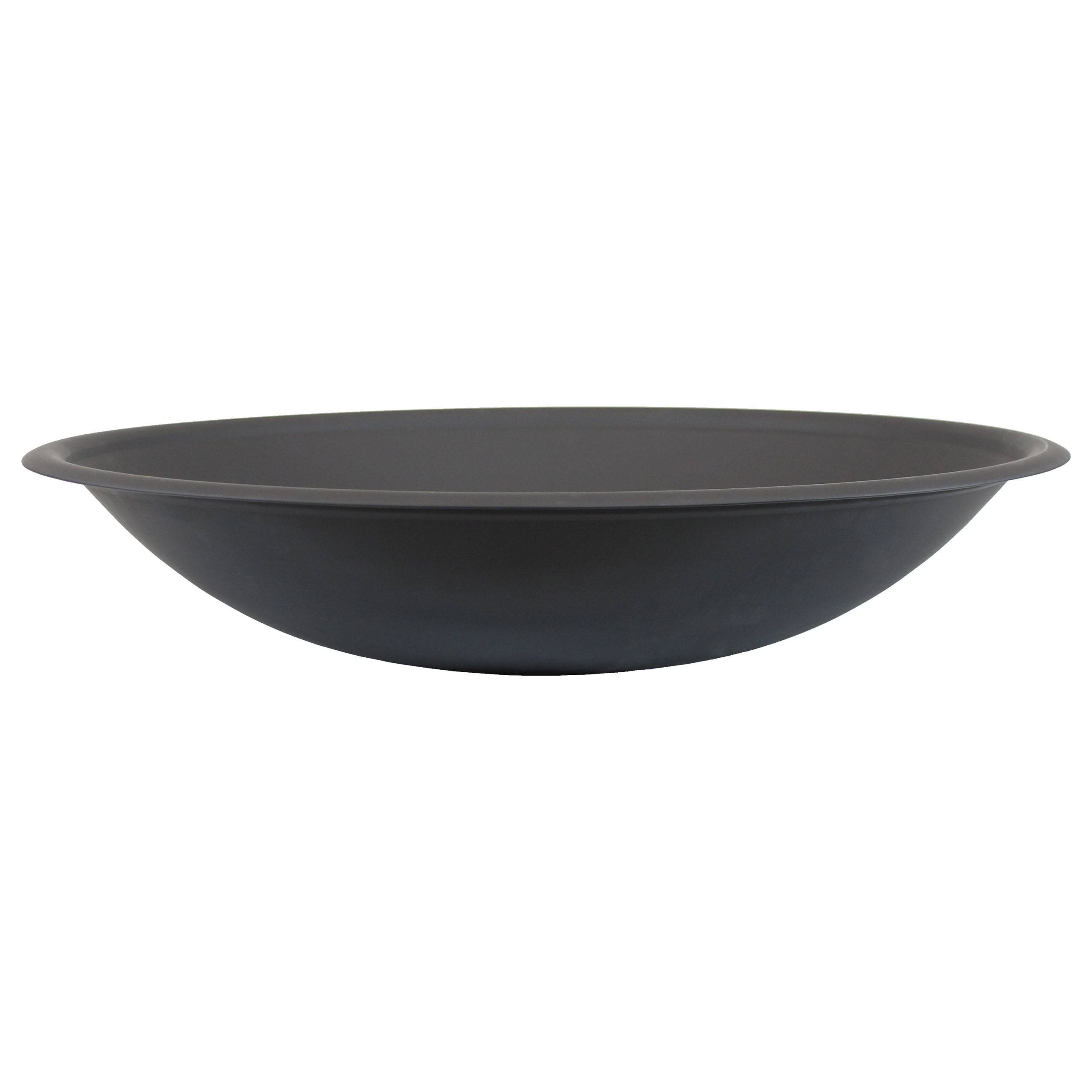84c821a3a91d142e1a26eba0b48a32ca9a839180a54974762aeb8db483dd6b48.jpg Sunnydaze Classic Elegance Replacement Fire Pit Bowl - 39-Inch - Black - Image 1