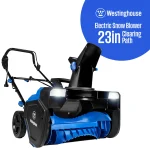 Open Box Westinghouse Wsnow23 Corded Snow Blower 23 in, Dual LED Lights, 1800W Watt Motor, Electric Snow Blower with 25ft Throwing Distance, Plows 800 lb/Min, Adjustable Chute
