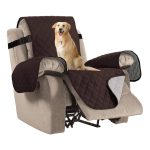 H.VERSAILTEX Reversible Quilted Recliner Covers Recliner Chair Cover Water Resistant Furniture Protector Washable Couch Cover with Elastic Straps