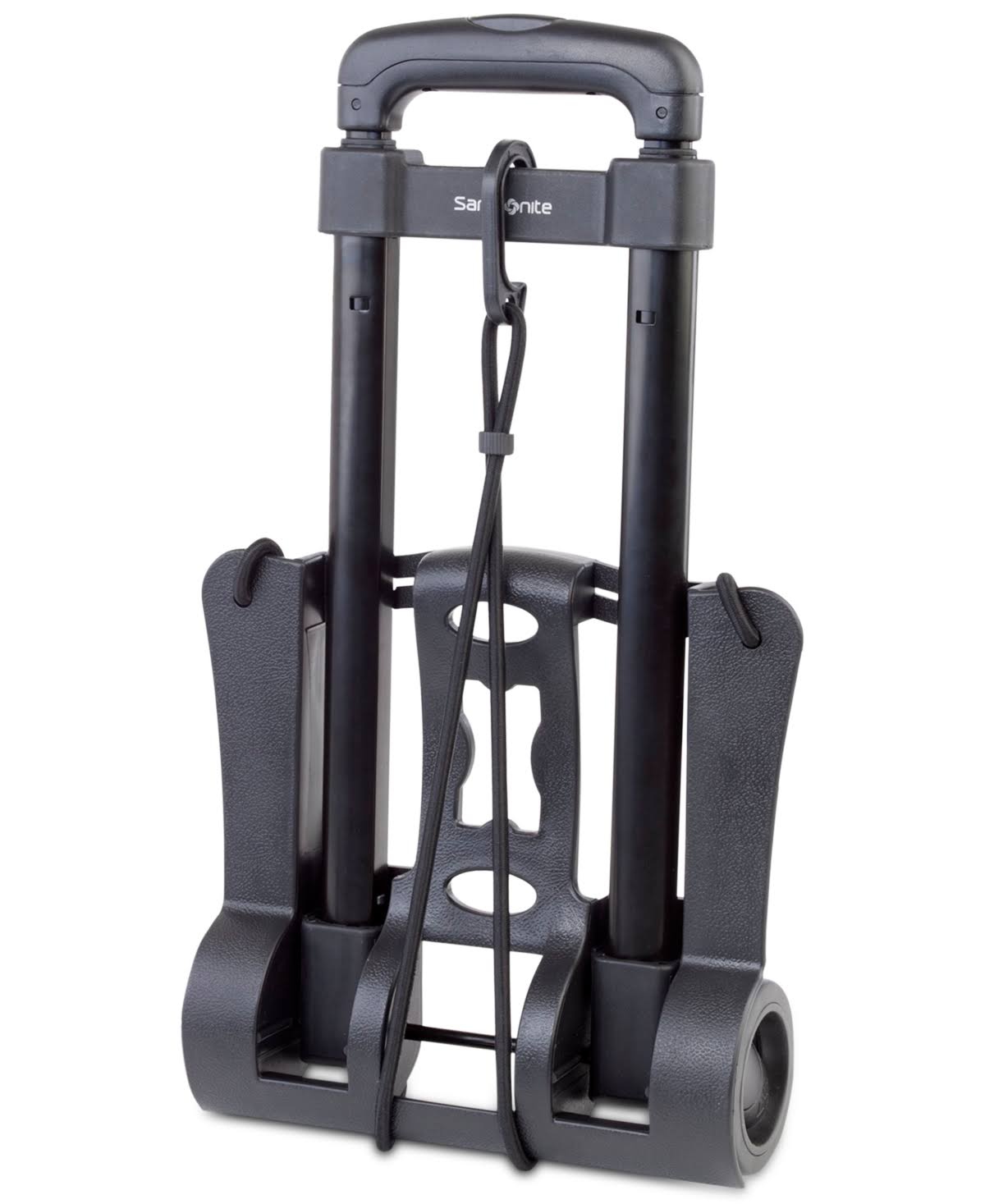 84ea592f94fd8ed17db0395df1298167ff8815d9b5f268ba041b9a1766e508f1.jpg Samsonite Compact Folding Luggage Cart - Black - Image 1