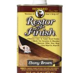 Howard RF8016 Restor-A-Finish, 16-Ounce, Ebony Brown