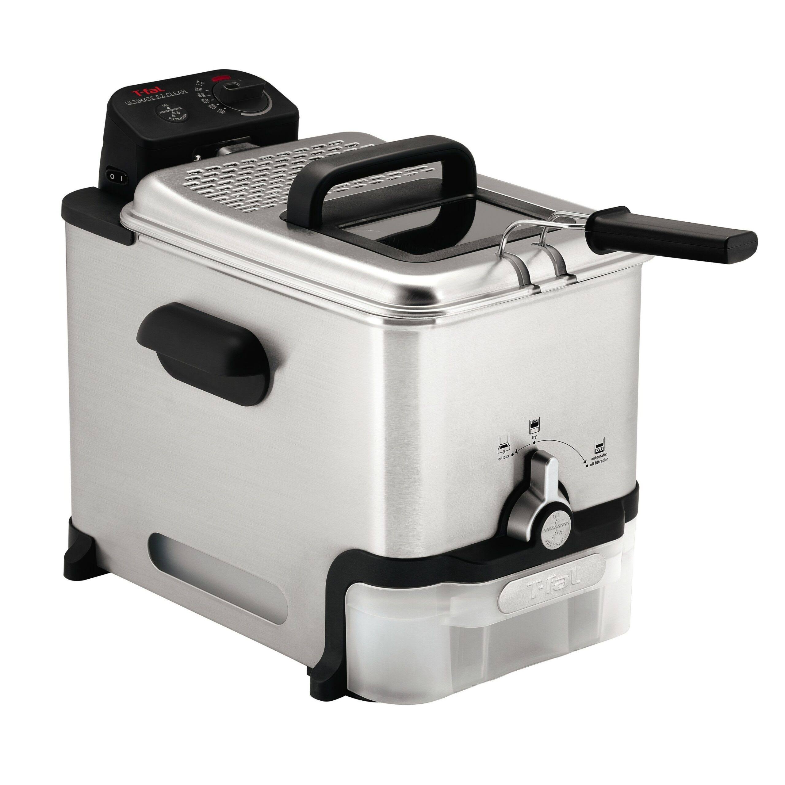 8588a3031939685a7dd673db6c605ad59e010abb3a65e45add3e965948e8bf24.jpg T-Fal Ultimate EZ Clean Deep Fryer - Image 1
