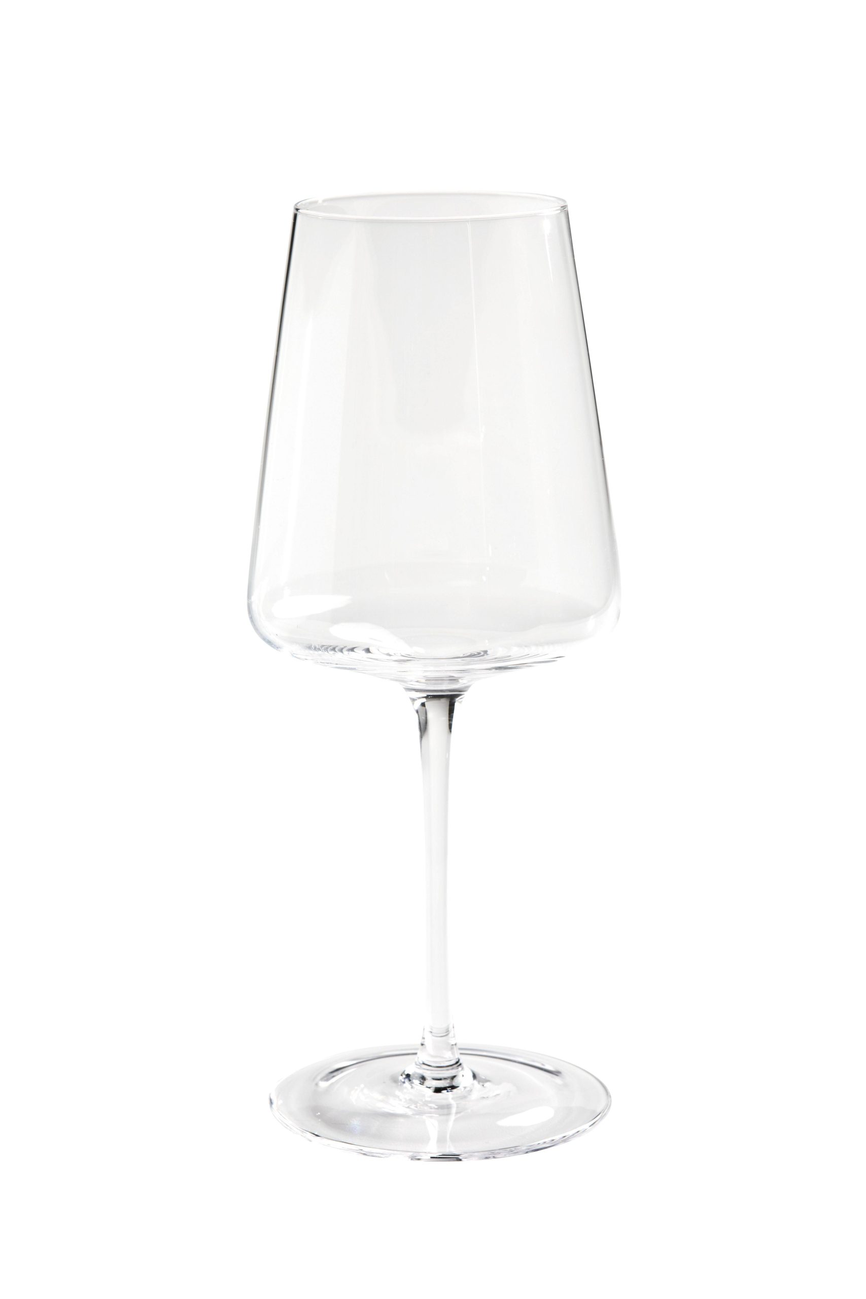 85930b6b2cb1d735147c075fac2258d6eb6887595ff8518f0f521e4f18684296.jpg Better Homes & Gardens Clear Flared Red Wine Glass with Stem - 4 Pack - Image 1