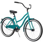 24¡± Cranbrook Girls Beach Cruiser Bike for Women. Emerald Green