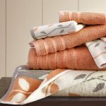 Amrapur Organic Vines Yarn Dyed Towels (Set of 6) - Coral