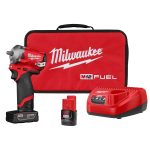 Milwaukee 2554-22 - M12 Fuel Stubby 3/8" Impact Wrench Kit