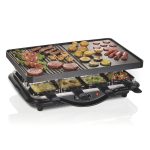 Hamilton Beach Raclette Portable Party Indoor Grill, Black