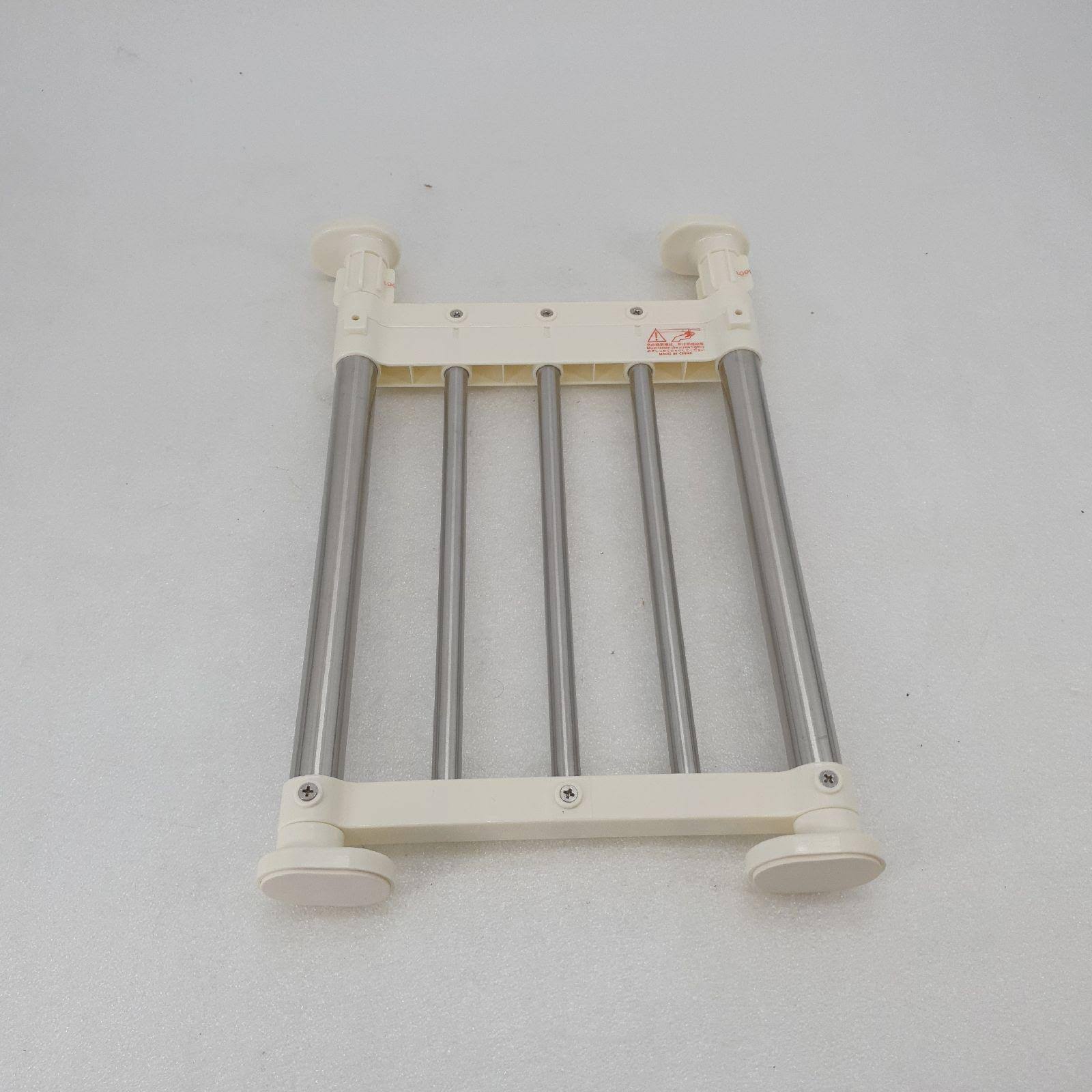 8696c58b0127c5a809663afd1cf1128ef9229428698338a6e1037b5da0379153.jpg Hershii Closet Tension Shelf & Rod Expandable Metal Storage Rack Adjustable Organizer DIY Divider Separator for Cabinet Wardrobe - Image 1