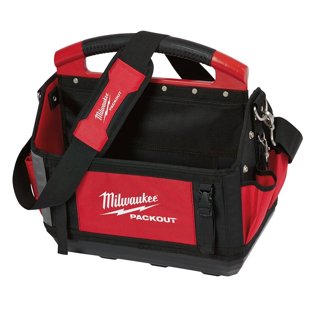 86ea7f0d402f9d3c879b25e6965b6e3bbdb14eef7d567760d37a38f6f1046b99.jpg Milwaukee Electric Tools MLW48-22-8315 15 in. PACKOUT Storage Tote - Image 1