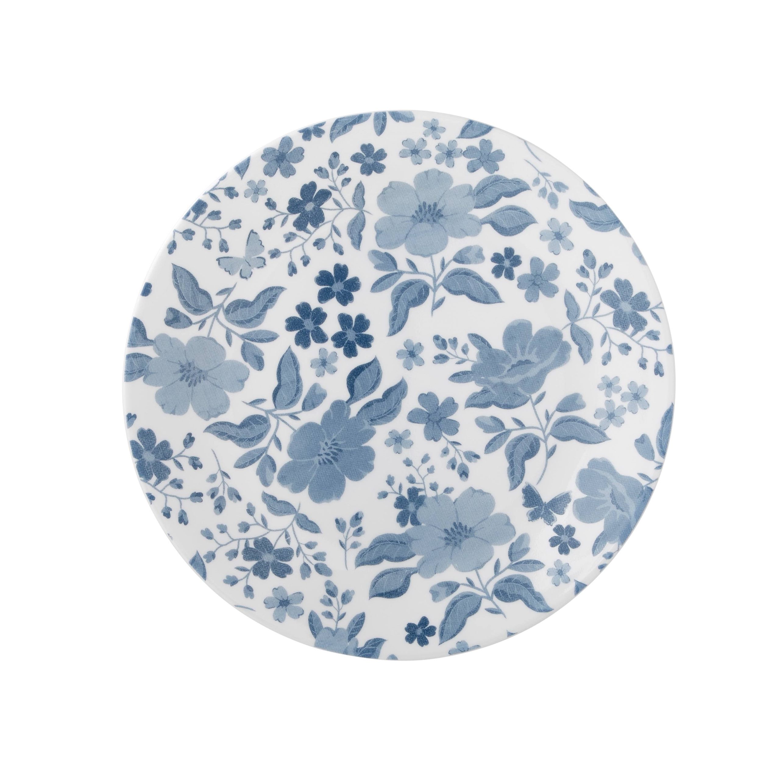 86ef4f9f45dcd6c94d995d7ca40c76f76e94c4e3b39a8eaac2a139aa91a1f648.jpg The Pioneer Woman x Corelle Evie Salad Plate - Blue - 1 Each - Image 1