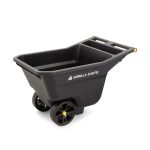 Gorilla Carts 5 Cu. ft. Poly Yard Cart