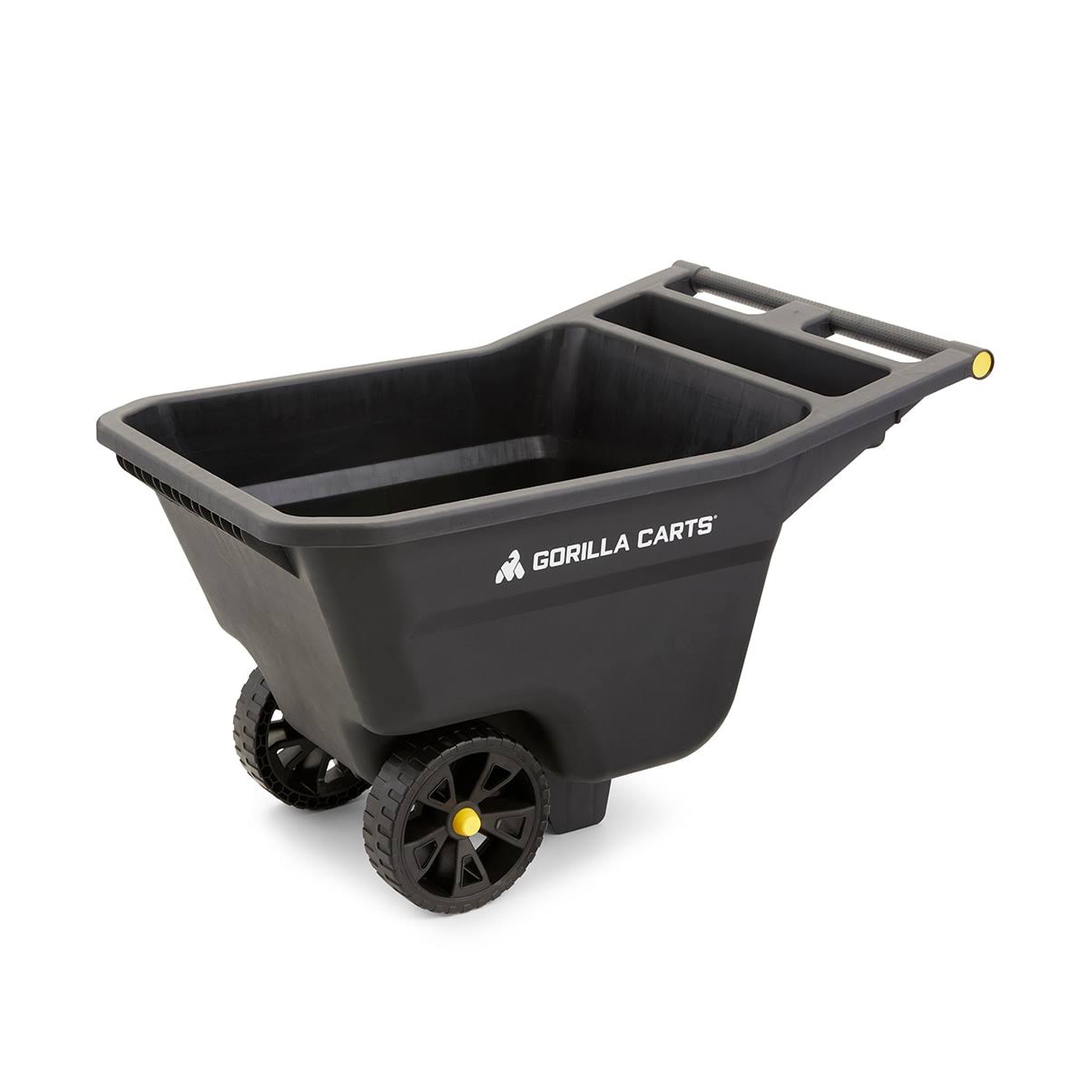 86f00d9bf6e6aa2bbca8c0aa8429b409978bedb1e1f88e22932ca8079ef395d7.jpg Gorilla Carts 5 Cu. ft. Poly Yard Cart - Image 1