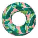 Bluescape Pink Tropical Inflatable Swim Tube Pool Float, for Kids, Age 9 & Up, unisex
