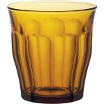 Duralex Picardie Amber Tumbler 8.75 oz. Set of 6