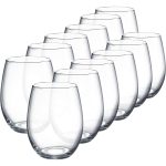 Luminarc Perfection Stemless Wine Glass (Set of 12) 15 oz