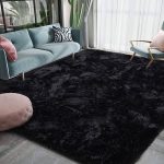 Homore Luxury Fluffy Area Rug Modern Shag Rugs for Bedroom Living Room, Super Soft and Comfy Carpet, Cute Carpets for Kids Nursery Girls Home, 3x5