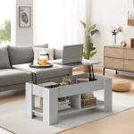 MONINXS Lift Top Coffee Table, 39.4" with Hidden Compartment & Storage