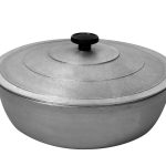 Uniware 9900 Super Quality Aluminum Caldero,Dutch Oven,3.4 QT,Silver (24 cm (9.4-Inch))