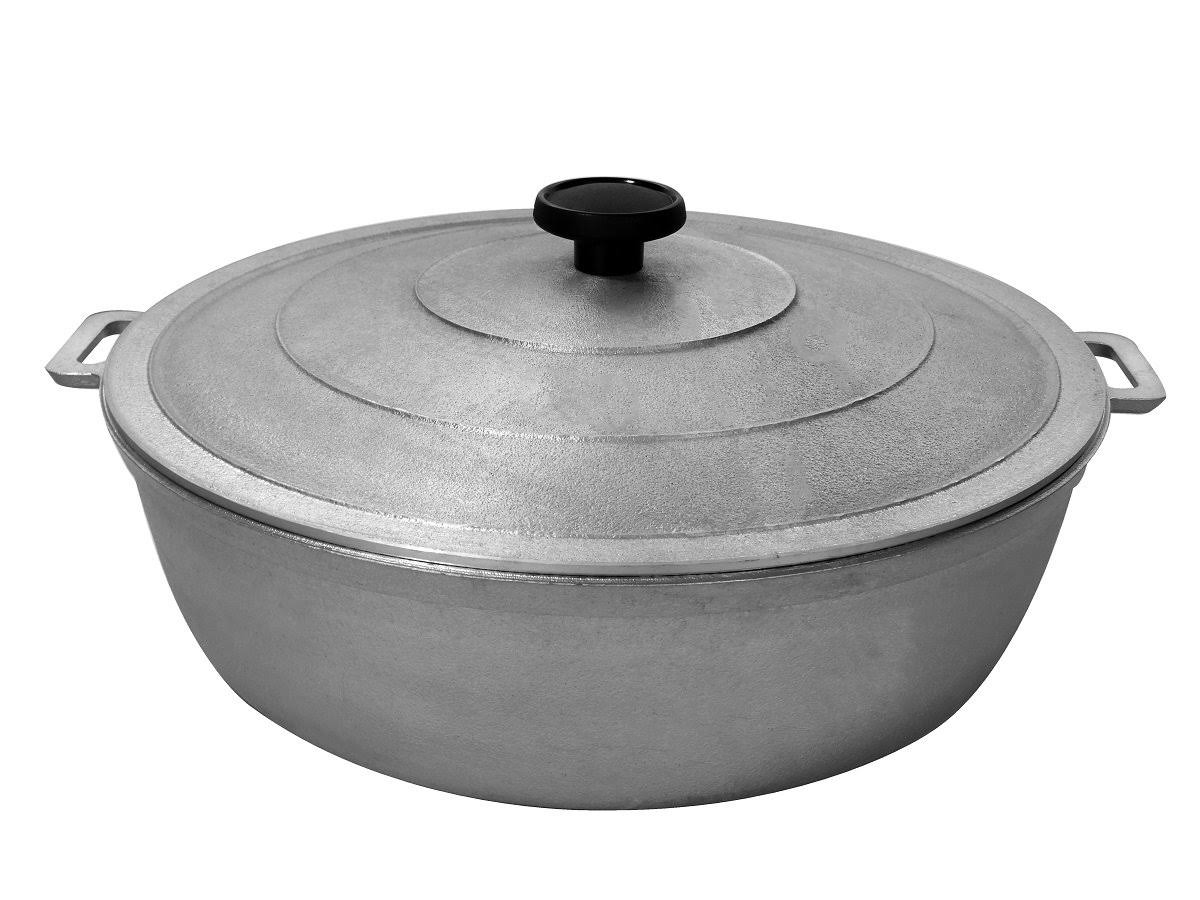 88452052e7caeac7aba31455dbbae6e7fd3df89c579f7fd20bdef0e1cfd6c891.jpg Uniware 9900 Super Quality Aluminum Caldero,Dutch Oven,3.4 QT,Silver (24 cm (9.4-Inch)) - Image 1