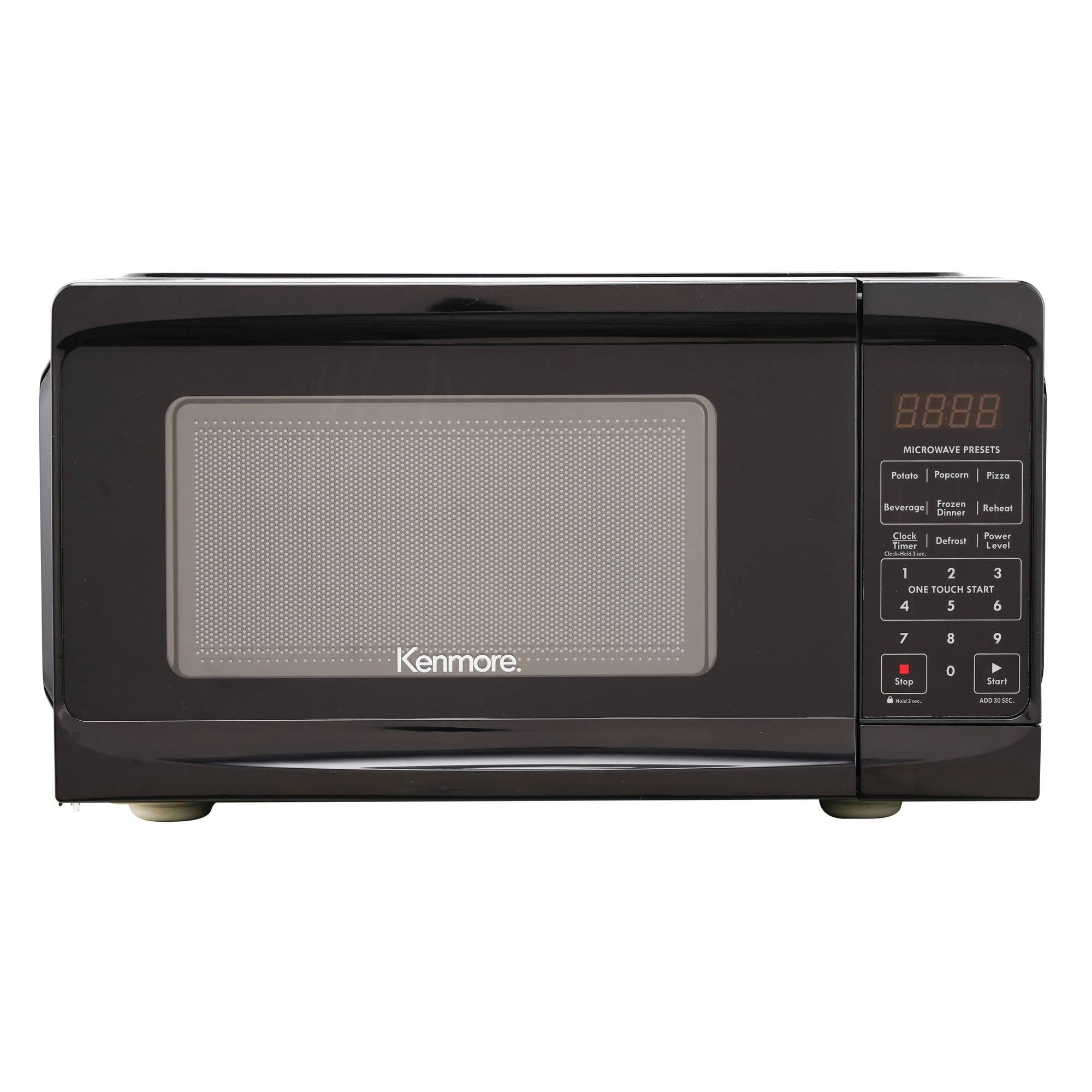 886160400a6e52886b7d36bd2ec5fde8d38bbb7f08254e7eec51cb98582719f1.jpg Kenmore 0.7 Cu ft Black Microwave - Image 1