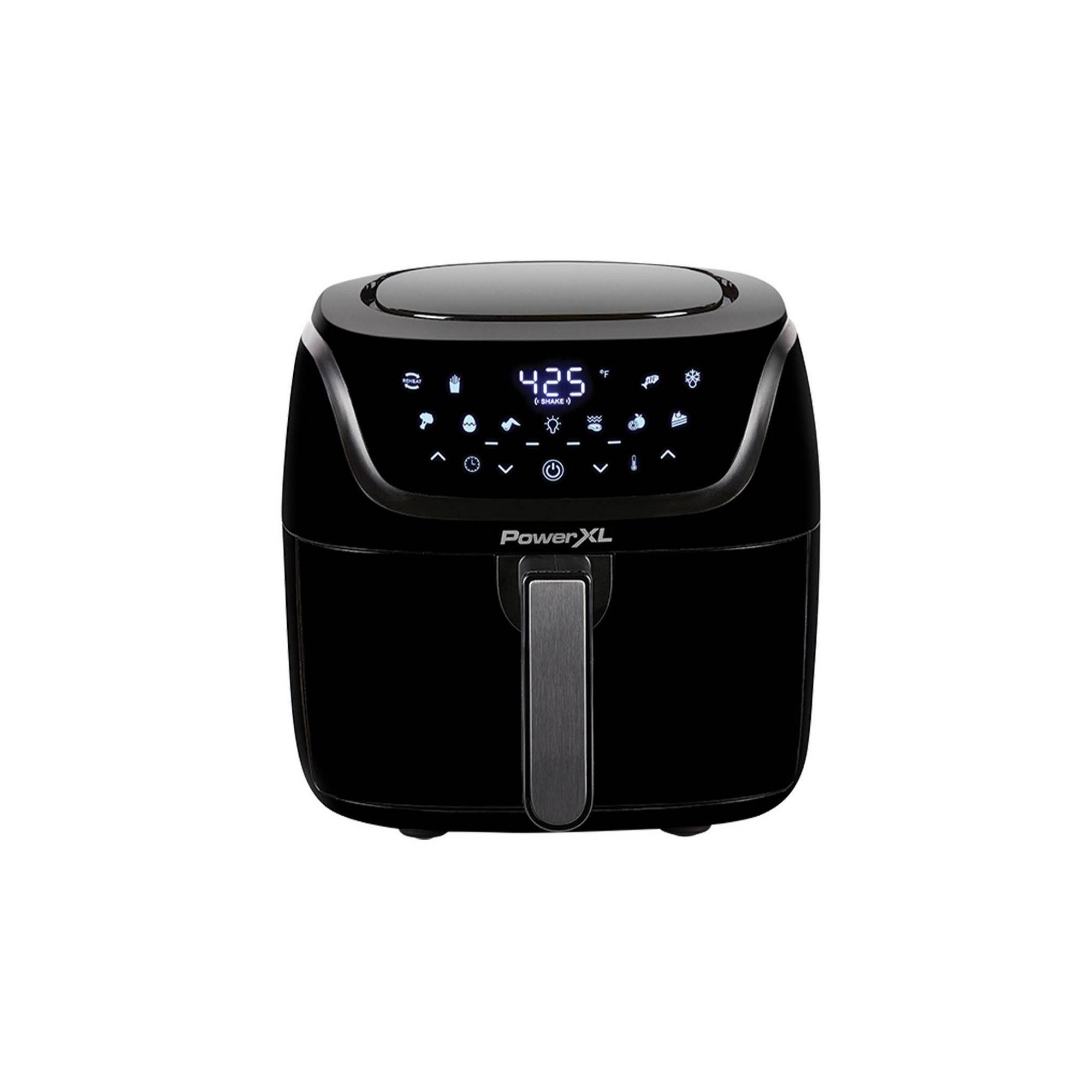 886a6c414dfc68cc08a7d0a21238a15a2c6785dd436d0bfc6ce4ef970b05af72.jpg New - PowerXL Vortex Pro Air Fryer 4Qt - Black - Image 1