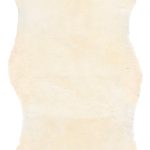 Safavieh Sheep Skin Jeptha Solid Area Rug or Runner, White