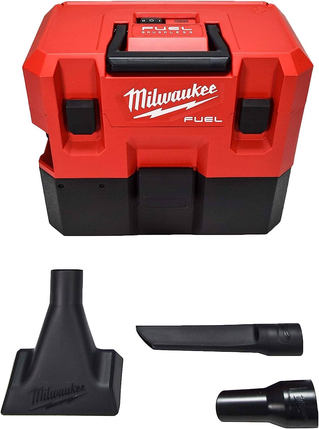 889d254aecb35ebc8b62b0d6f5fe6eef9e3b08bb2f58a6ac2cb5933bdf99edd4.jpg Milwaukee M18 2 Gal 18 Volt Lithium Ion Cordless Wet Dry Vacuum Tool Only - Image 1