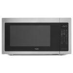 Whirlpool Countertop Microwave - 2.2 Cu. ft. Black Stainless Steel