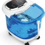 Giantex Foot Spa Bath Massager with Heat. Adjustable Water Shower