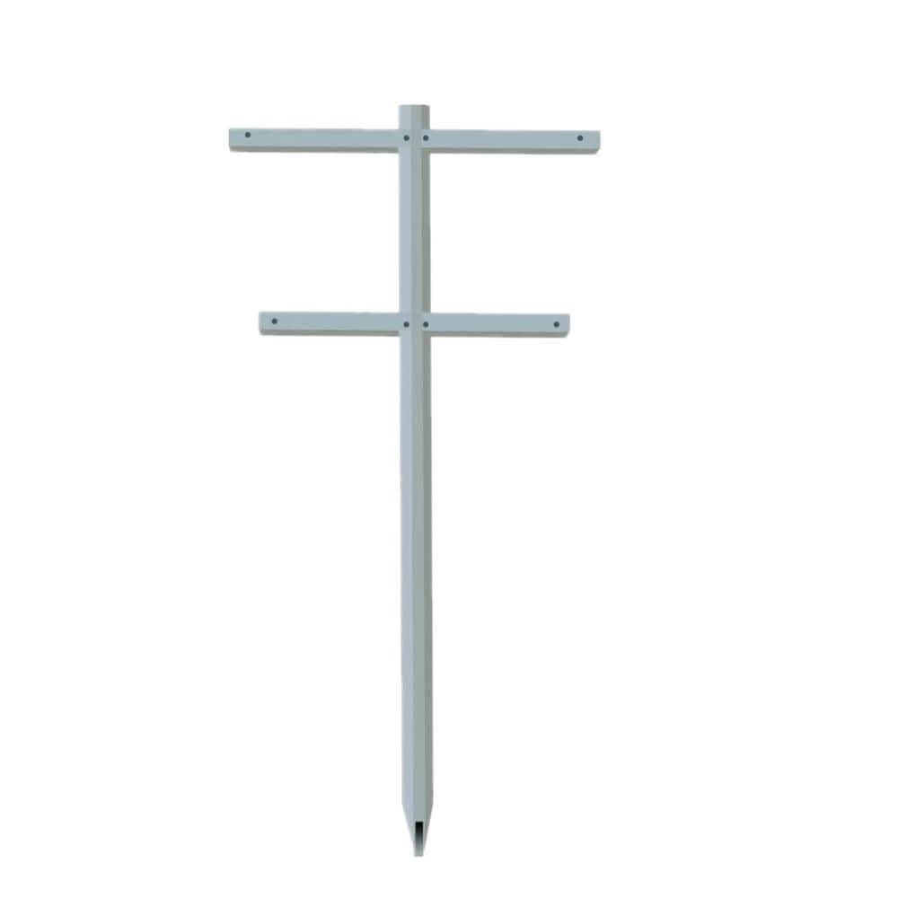 890427d8793515cac57139ece0e110ddb3ff8d924df44b9bac29c653c4acde0d.jpg 7 ft. Raspberry Trellis with Adjustable Arms Raspberry Stake Vineyard Trellis (4-Pack) - Image 1